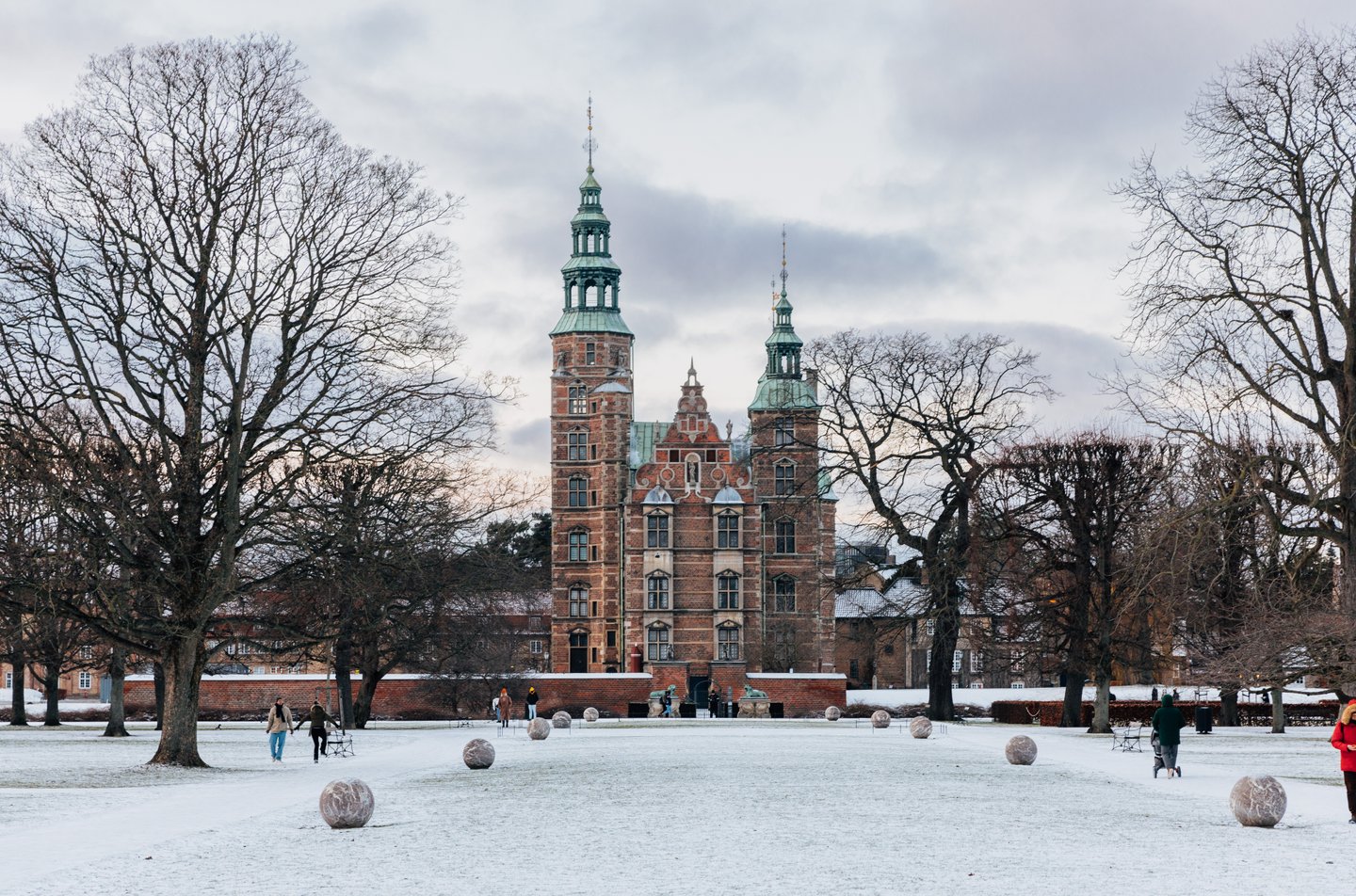Rosenborg Slot winter